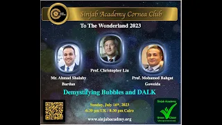 To the wonder land - DALK - Prof. Liu, Prof. Bahgat, Mr Bardan