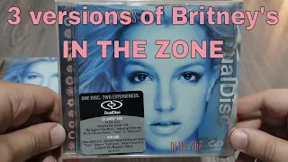 BRITNEY SPEARS IN THE ZONE: 3 VERSIONS (CD & DUAL DISC) | Unboxing