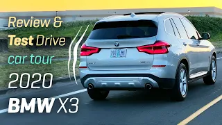 DRIVING and REVIEW 2020 BMW X3 S DRIVE 3.0i G01 TEST DRIVE CAR TOUR, 0-60 TEST