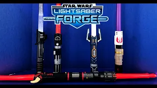 Toy Unboxing: Star Wars Lightsaber Forge Collection from Hasbro