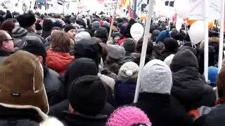 Митинг на пр-те Сахарова.24.12.2011 Шендерович