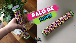 Palo de lluvia casero  (paso a paso)