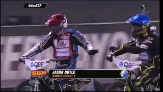 AUSTRALIAN FIM SPEEDWAY GRAND PRIX ROUND 12 ETIHAD STADIUM 28-10-17 (Danish Audio)