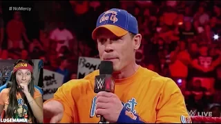 WWE RAW 8/28/17 Epic Cena Reigns PROMO