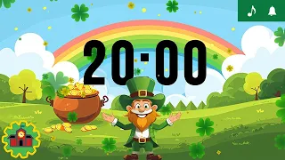 20 Minute St. Patrick's Day Timer | Festive Music | Irish Alarm