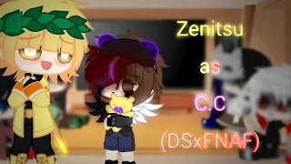 Demon Slayer reagindo a Zenitsu as C.C (Demon Slayer x five nights at freddy's)