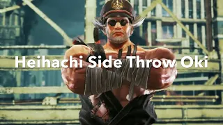 Tekken 7 Heihachi Side Throw Oki