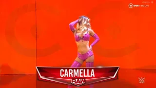 Carmella Entrance With New Theme Song - RAW: October 25, 2021