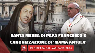 🔴LIVE| Santa Messa di Papa Francesco e canonizzazione di Mama Antula | 11 febbraio 2024