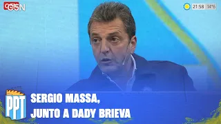 PPT: SERGIO MASSA, mano a mano con DADY BRIEVA - ENTREVISTA COMPLETA