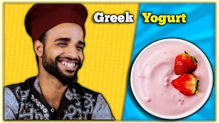 Villagers Explore Greek Yogurt For First Time ! Tribal People Try Flavored Greek Yogurt