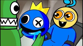 green and blue vs Baby Rainbow friend's vs poppy playtime #1 | animation