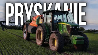 🌱Pryskanie Jęczmienia Na Chwasty🚜Amazonone W Akcji🔥