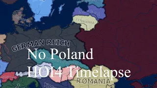What if Poland Didn't Exist in 1936? | HOI4 Timelapse