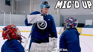 Vasilevskiy Mic'd Up Against Colombian Kids.