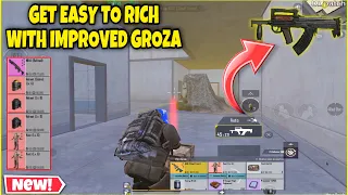Metro Royale Get Easy To Rich With IMPROVED GROZA | PUBG METRO ROYALE CHAPTER 20