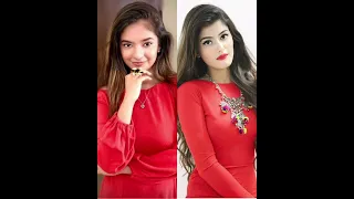 Anushka sen and anahita bhooshan same colour dress dekhake tujko dill bole hay hay song