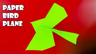 Paper Bird plane | Best origami paper Plane | How to make paper airplane model | Origami Bird Plane