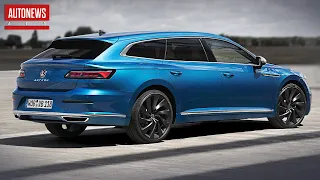 Volkswagen Arteon 2021 - station wagon, hybrid and the "charged" R version! All the details