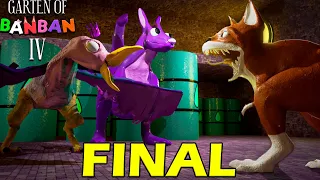 ¡EL FINAL de GARTEN OF BANBAN 4! *LA BATALLA MAS EPICA* 🐸 SIMBA