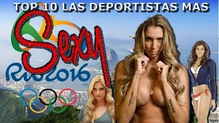 TOP 10 DEPORTISTAS MAS SEXYS DE LOS JUEGOS OLÍMPICOS RIO 2016
