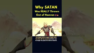 Why SATAN Was REALLY Thrown Out Of Heaven 👹😱 #shorts #youtube #catholic #bible #fypシ