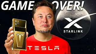 Tesla's NEW Build-In Starlink Model Will SHOCK Phone Industry