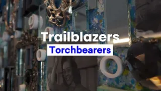 Trailblazers and Torchbearers 2023 - the story of our art piece from Atlanta artist Lillian Blades.