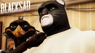 Подпольный покер! - #7 #Blacksad: Under the Skin