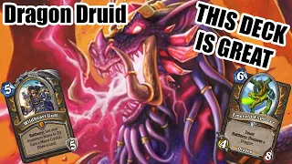 MY OPPONENTS ARE RNG GODS | Dragon Druid | Murder at Castle Nathria | Wild Hearthstone