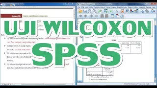 Video Cara Uji Wilcoxon Non Parametrik dengan SPSS