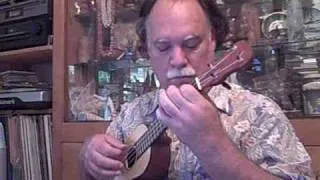 Bach Bouree from BWV 1006: John King ukulele