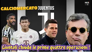 CALCIOMERCATO JUVENTUS: Giuntoli chiude le prime quattro operazioni !