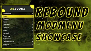 *UPDATED* REBOUND MODMENU SHOWCASE | GTA ONLINE