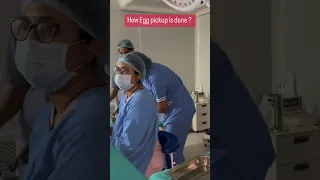 Live procedure of egg retrieval for IVF by Dr. Chandana Lakkireddi and other Team of Doctors at Esha