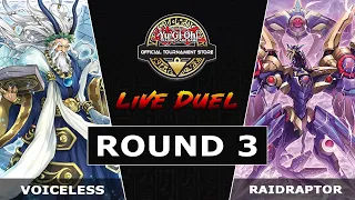 Voiceless VS Raidraptor: Yu-Gi-Oh! OTS Store | Round 3 | Live Duel
