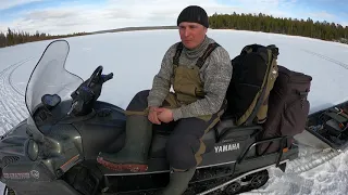 ВЕСЕННЯЯ РЫБАЛКА по последнему льду на СЕВЕРЕ / Spring fishing on the last ice