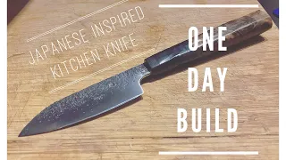 One Day Knife Build (Stock Removal)