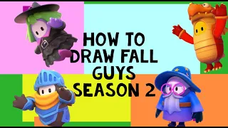 How to draw Fall Guys SEASON 2