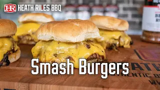 How to Make Smash Burgers on the Blackstone | Easy Blackstone Recipes | Heath Riles BBQ