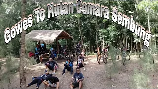 HUTAN CEMORO SEMBUNG !!! Gowes di Minggu Ceria Bersama " Pantjal Njengat "