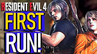 IT'S HERE! Resident Evil 4 REMAKE First Run LIVE! *Part 1*