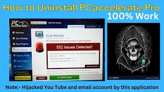 PC Accelerate Pro application uninstallation steps | PC Accelerate Pro is Malicious  Malware