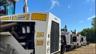 Four Big Bud Tractors and Earthquake plow day. 2023