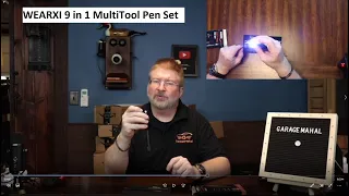 WEARXI 9 in 1 MultiTool Pen Set Cool Tech Set!