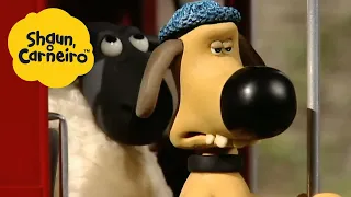 🐑Shaun, o Carneiro [Shaun the Sheep] Cão em um ônibus 🐑 Hora Especial🐑| Cartoons Para Crianças