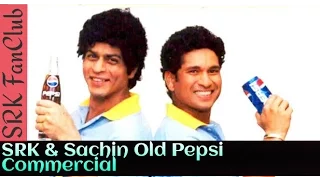 Shahrukh Khan ( SRK ) & Sachin Tendulkar Old Pepsi Commercial - TV Ad - Video