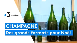 Champagne : la fonderie de Oiry produit une édition limitée de grandes bouteilles pour Noël