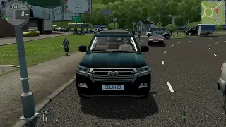 City Car Driving | Toyota Land Cruiser 200