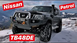 Nissan Patrol TB48DE Показывает что он может!